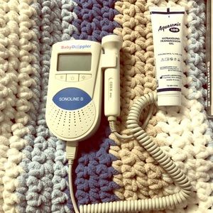 Baby sonogram heartbeat monitor